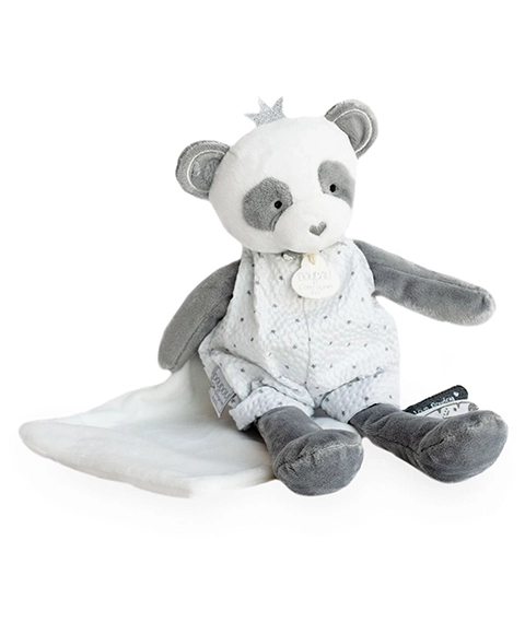 Plush Panda with Blanket 28 cm