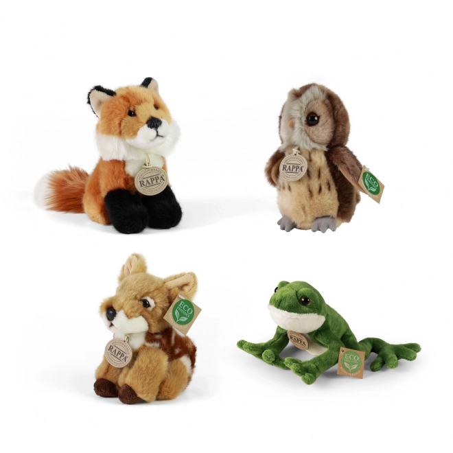 Eco-Friendly Plush Forest Animals Display