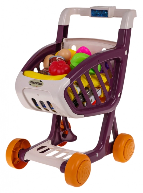 Toy Shopping Cart with Lights and Music