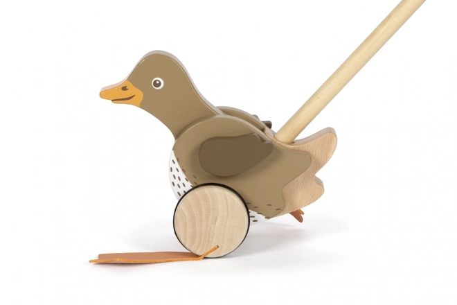 Small Foot Wooden Duck Pull Toy