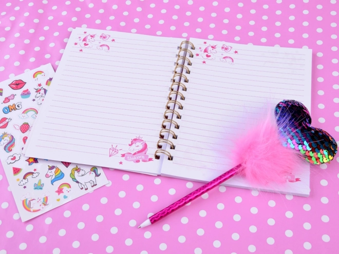 Magical Unicorn Secret Diary Set