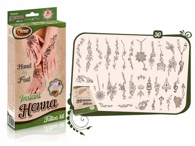 Tytoo Henna Hand And Foot Set