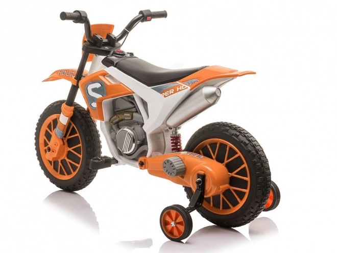 Battery-Powered Motorcycle - Orange