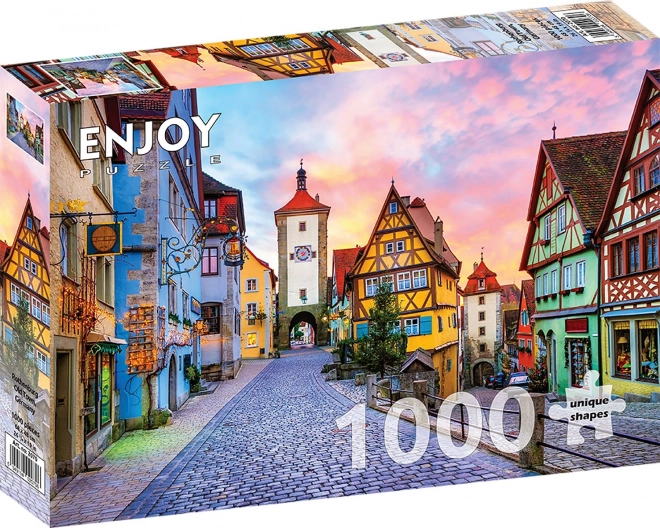 Enjoy Puzzle Old Town Rothenburg Germany 1000 Pieces