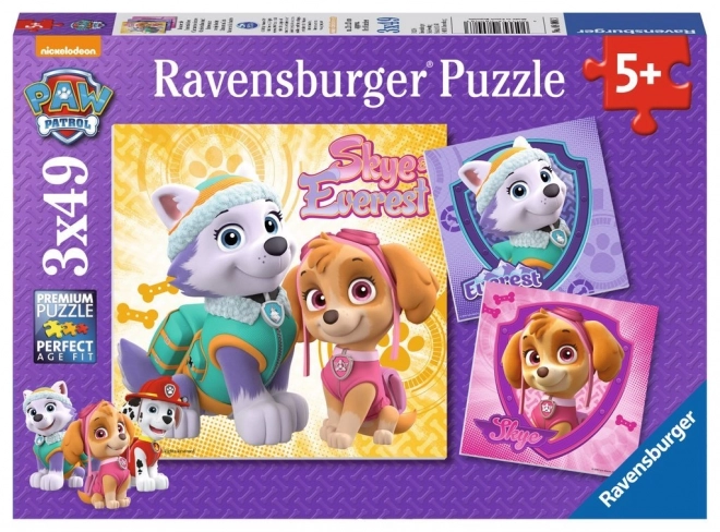 Paw Patrol Ravensburger Puzzle Set - 3x49 Pieces