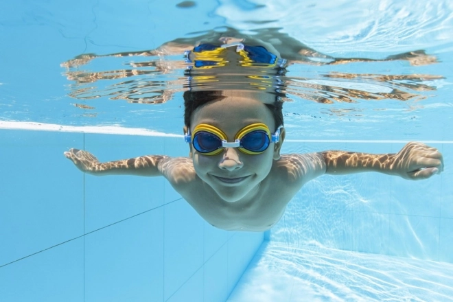 Schwimmbrille Aqua Burst für Kinder - 3er Pack