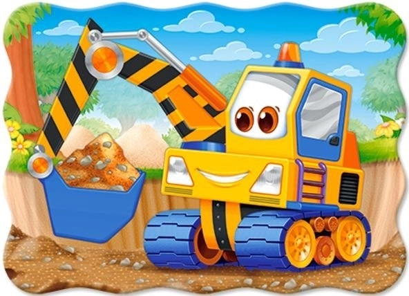 Yellow Digger Children's Puzzle