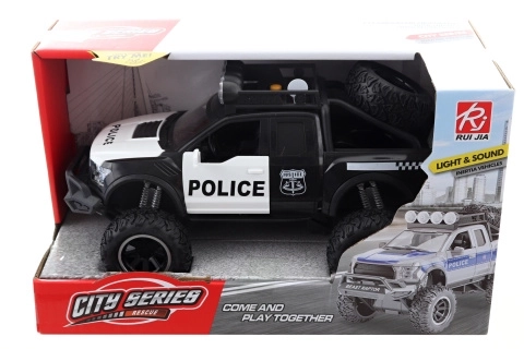 Police Battery-Powered Friction Car