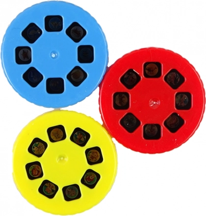 3 interchangeable reels – 24 magical images
