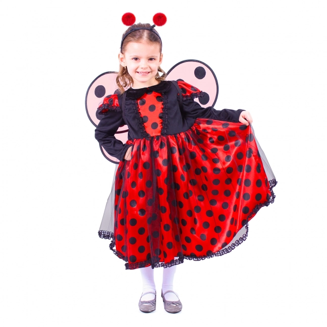 Ladybug Costume for Girls with Wings and Antennae