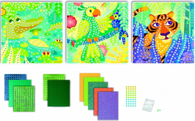 Stick & Fun - Mosaic Set Jungle