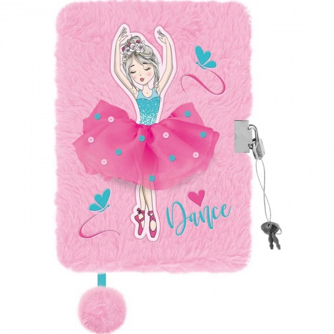 Hairy Diary Ballerina 3D with Padlock