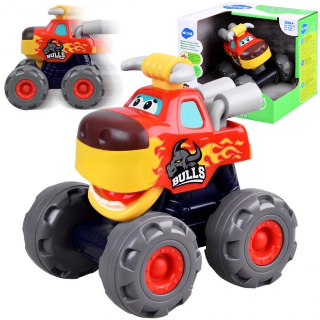 Kids Monster Truck Bull Toy Car