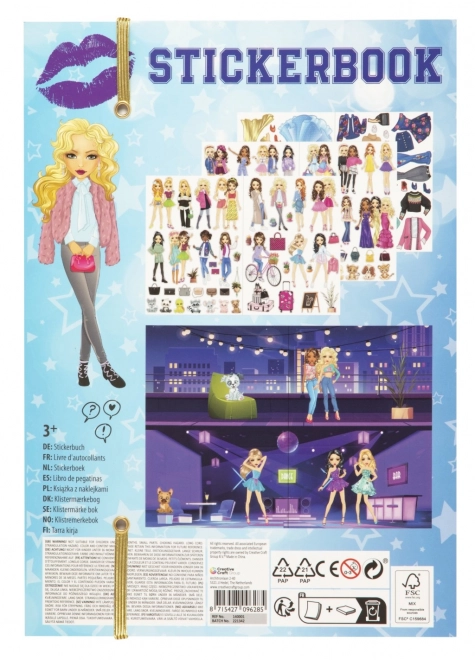 Dress Up Your Doll Sticker Book