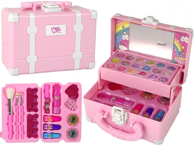 Pink Unicorn Beauty Makeup Case