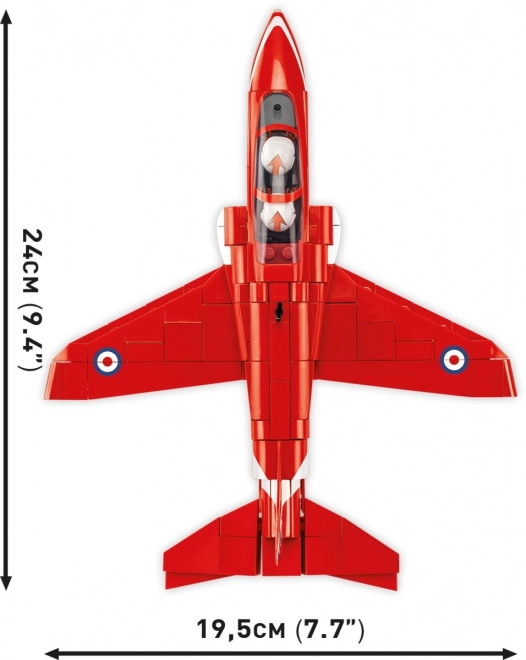 Cobi Armed Forces BAe Hawk T1 Red Arrows Model