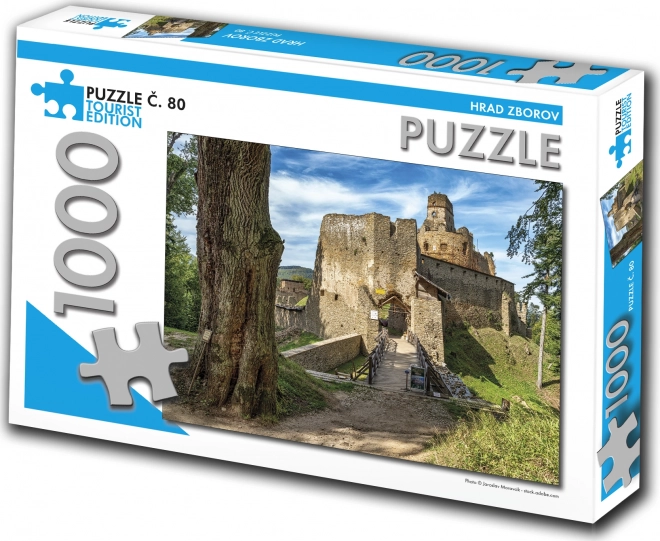 Tourist Edition Puzzle Castle Zborov 1000 Pieces