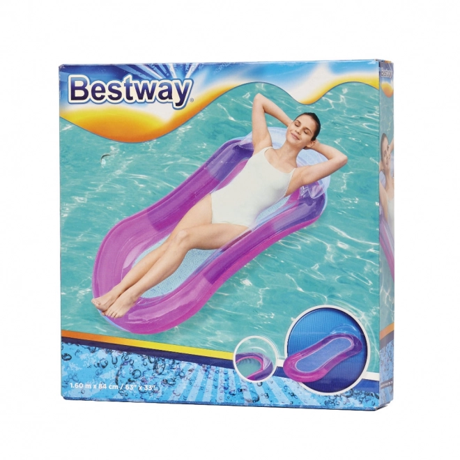 Inflatable Pool Lounge with Mesh Bestway Purple