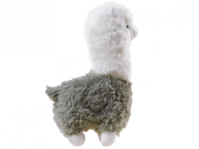 Fluffy Alpaca Plush Toy – green