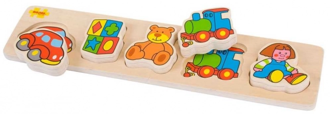 Bigjigs Wooden Baby Insert Puzzle Toys