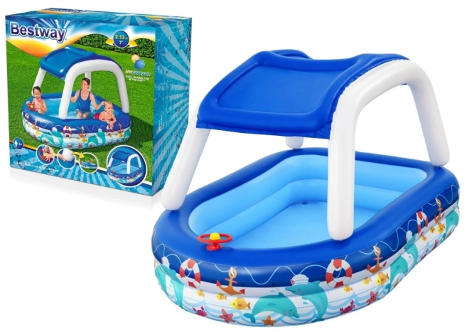 Bestway Sea Captain Sunshade Pool