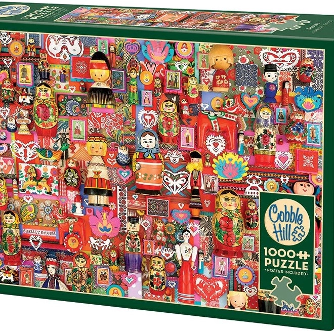 Dolls Puzzle 1000 Pieces by Cobble Hill