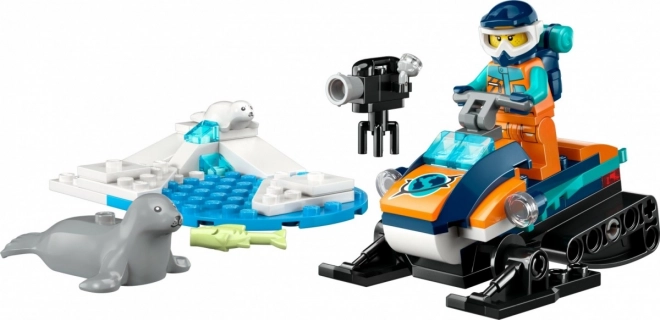 Arctic Explorer Snowmobile LEGO City Set