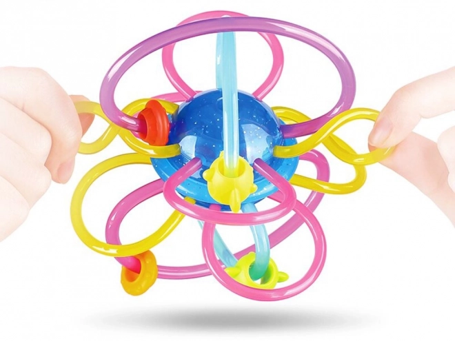 Colorful Baby Teething Rattle by Hola – A