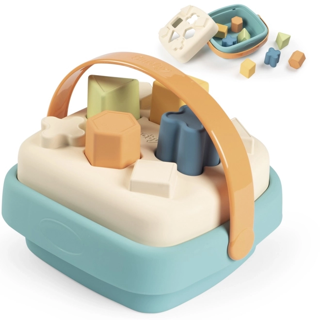 Smoby zöld bioplasztik játékkészlet - hajó, torony, formaválogató