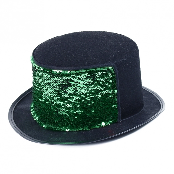 Sequin Red-Green Hat for Adults