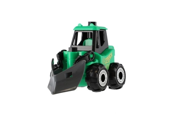 Construction Toy Vehicle with Screwdriver