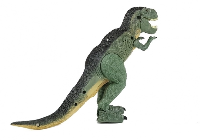 Interactive Walking Green Dinosaur Toy