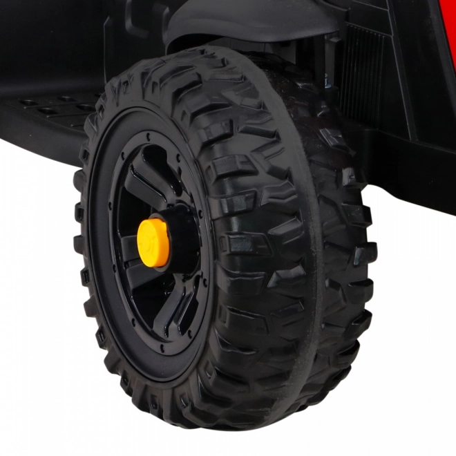 Titan Tractor with Trailer Red