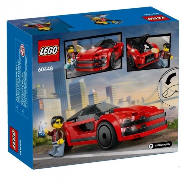 Lego City Red Sports Car