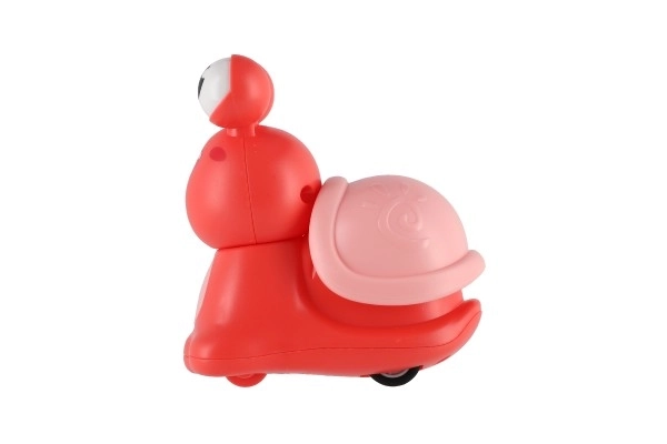 Push and Go Snail Toy with Friction Mechanism