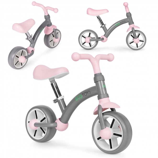 Ecotoys Balance Bike with Adjustable Seat