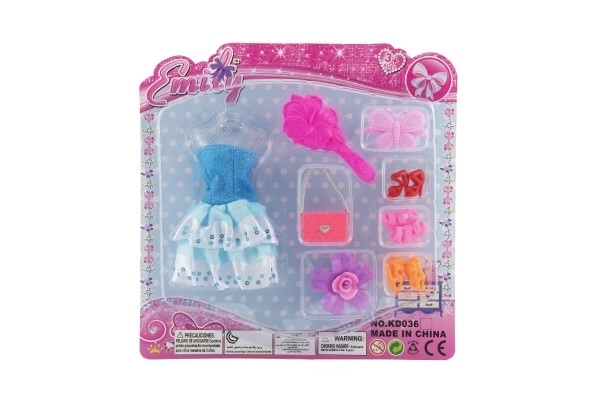 Doll Dress-Up Set with Accessories