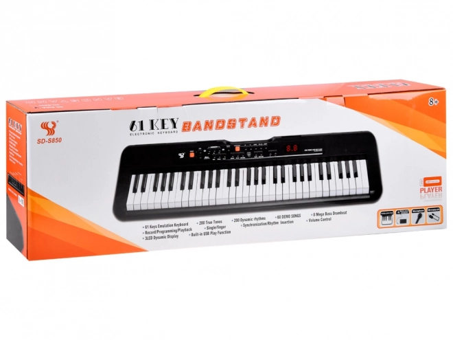 Large Multifunction Keyboard with Microphone