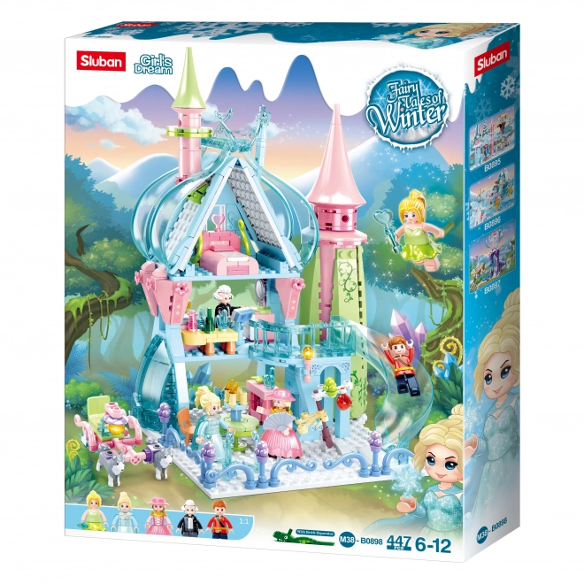 Sluban Winter Fairies Fantasy Castle