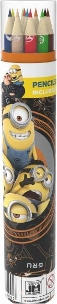 Despicable Me Minions Colored Pencils Tube