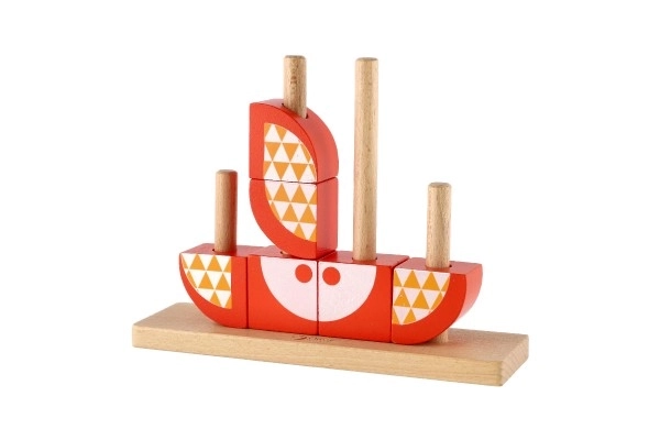 Wooden Fox Puzzle Toy