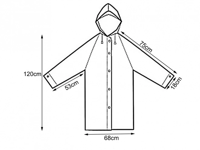 Raincoat with Hood for Rain
