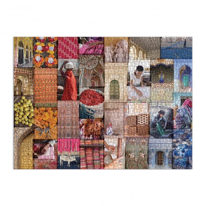 Indian Patterns Puzzle 1000 Pieces