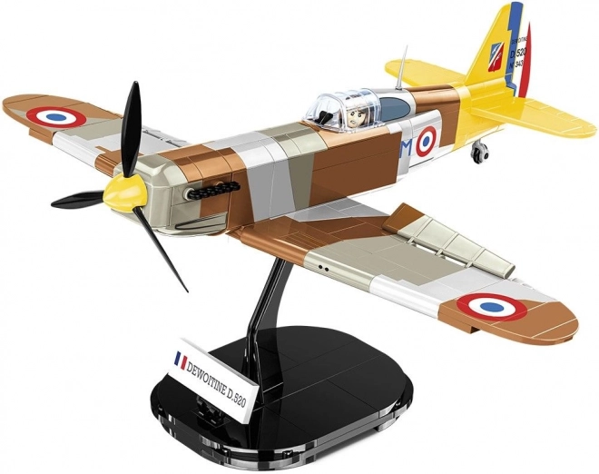 World War II Dewoitine D.520 Model Plane