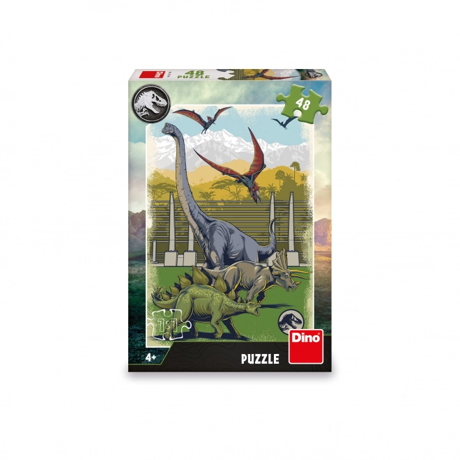 JURASSIC WORLD Puzzle Dino