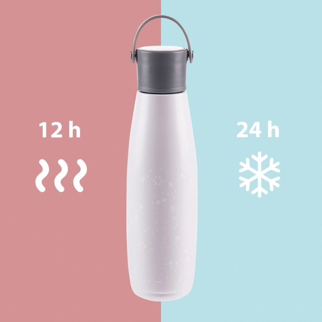 Thermos Bottle with Holder 480ml Stars