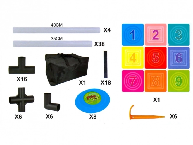 Precision Throwing Disc Target Game