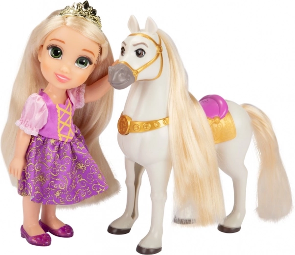 Magical duo: the princess and her horse