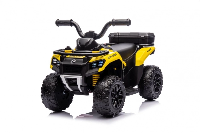 Quad elettrico per bambini giallo