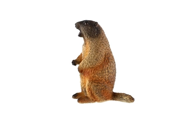 Yellow-bellied Marmot Plastic Toy 8cm in Bag